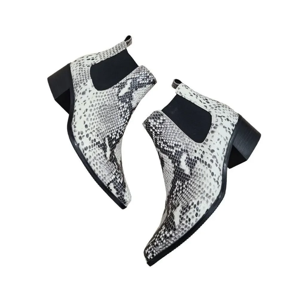 Blondo Emelia Bootie Boot Women's Size 8.5 M US Multicolor Waterproof Ankle Snak